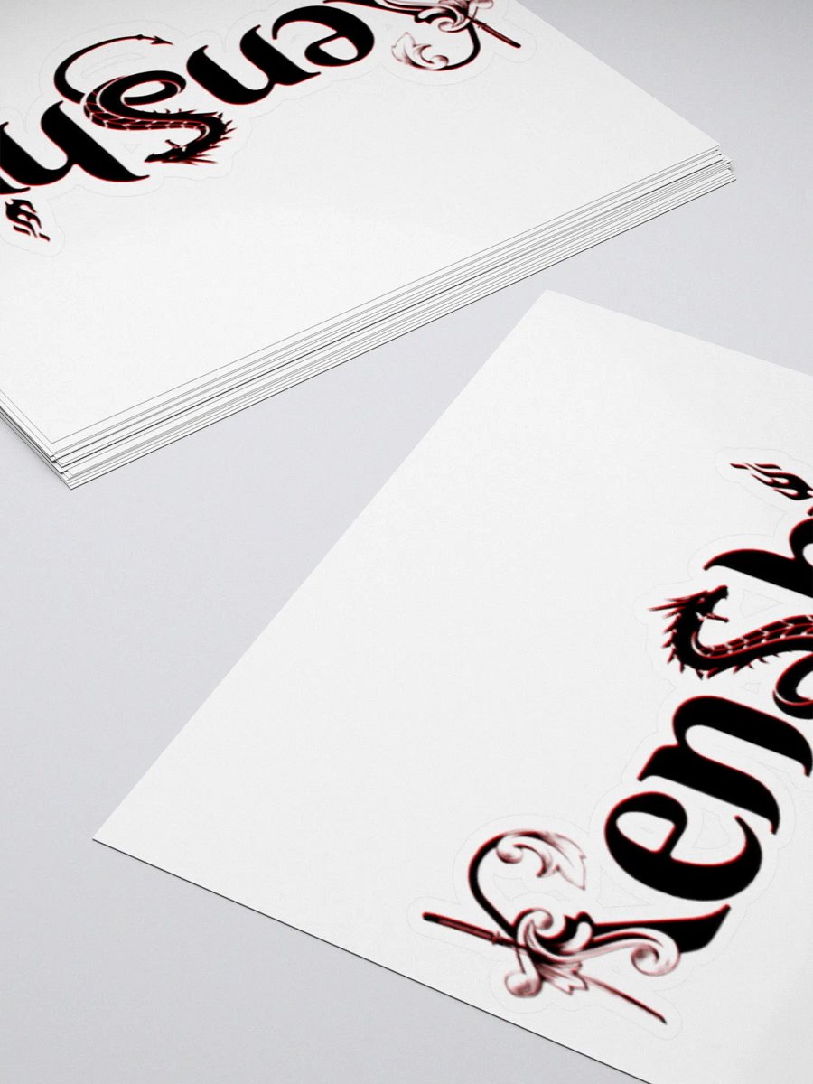 Dark Kenshin_Music Kiss Cut Stickers product image (4)