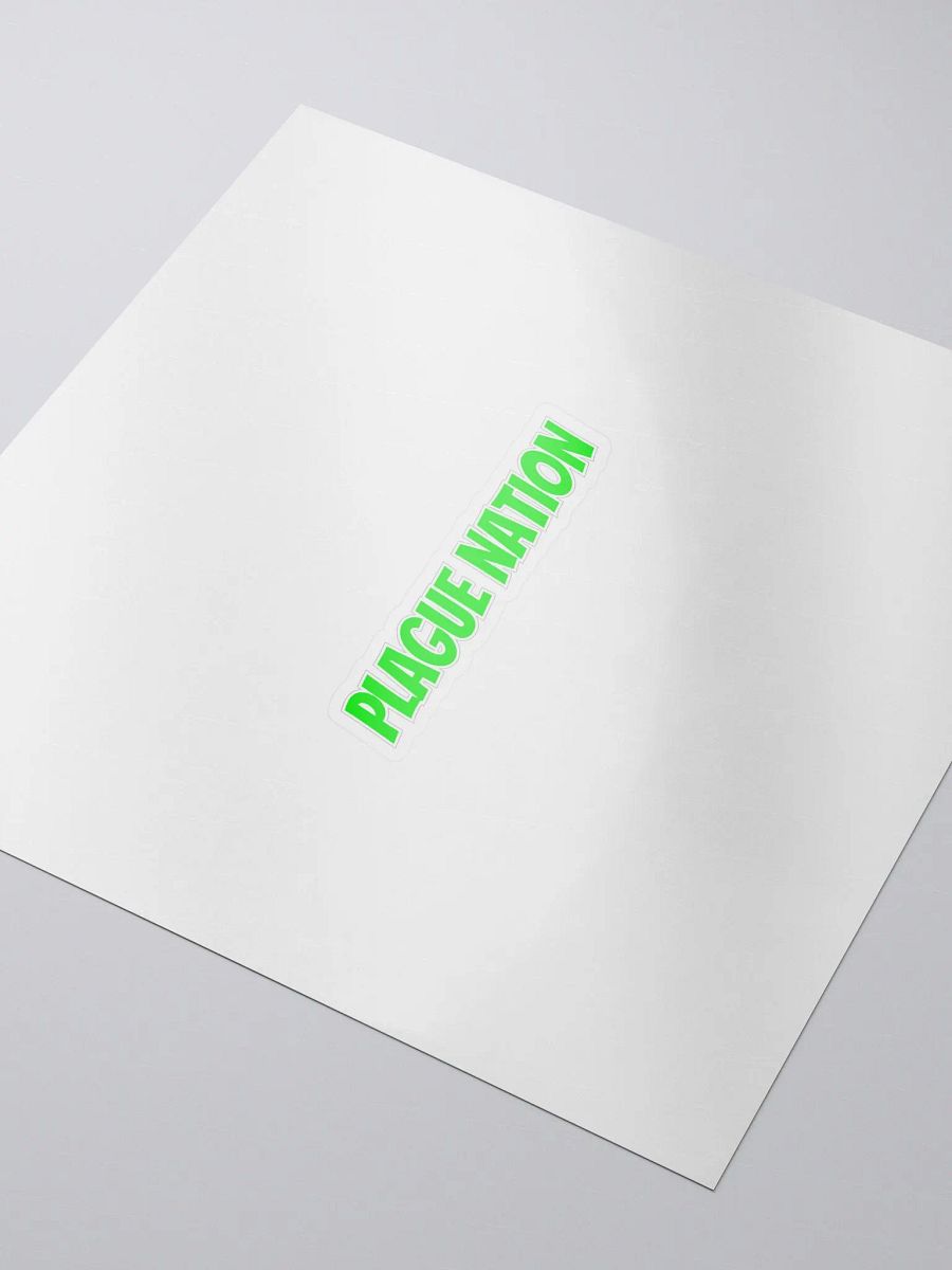 PLAGUE NATION sticker product image (3)