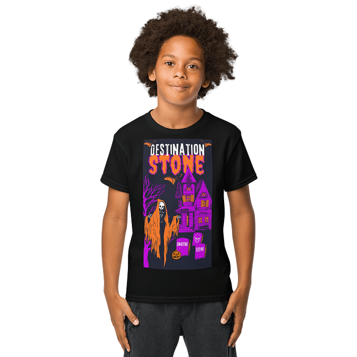 DS Halloween EXCLUSIVE Haunted House Comic Youth T-Shirt product image (1)