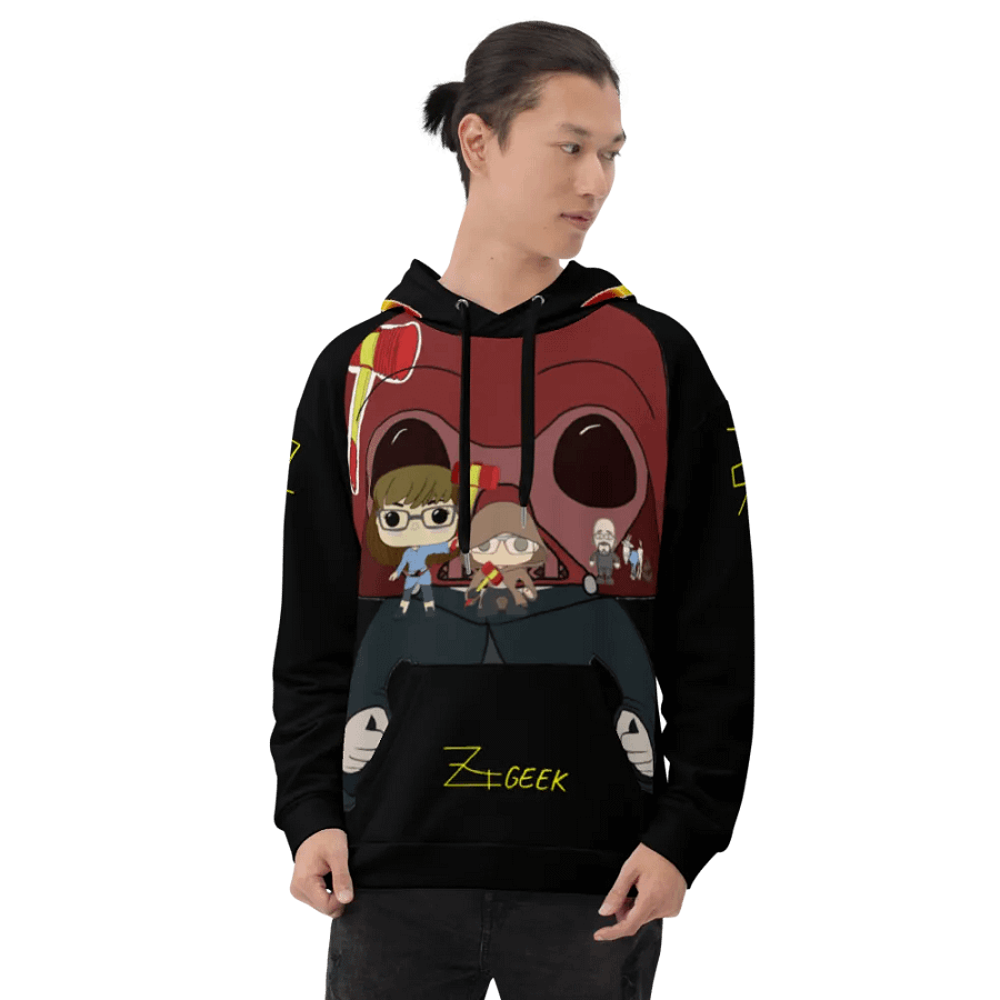 Dorn Geek Wars All Over Hoodie 1 product image (8)