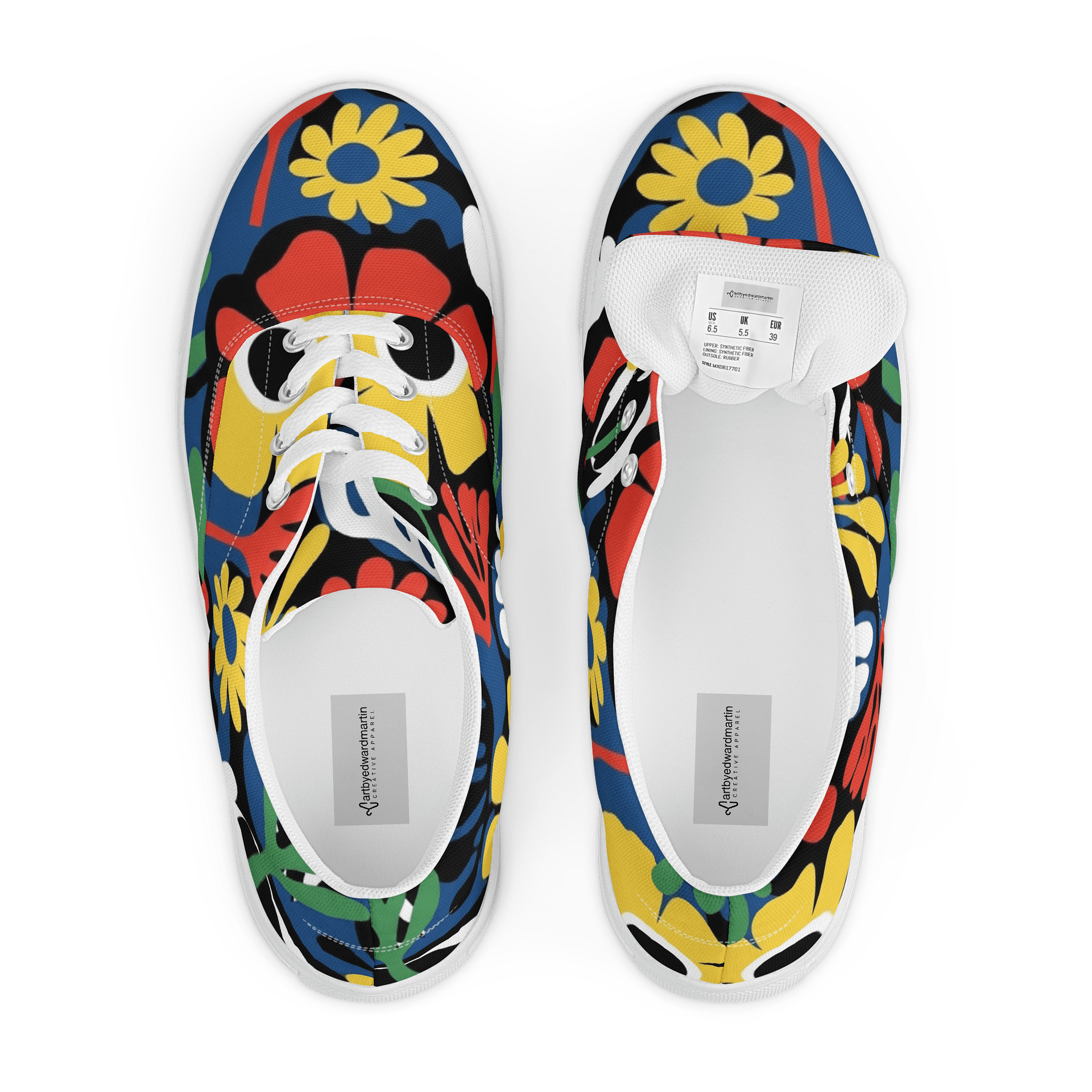 Blossom Burst Lace-Up Sneakers product image (6)