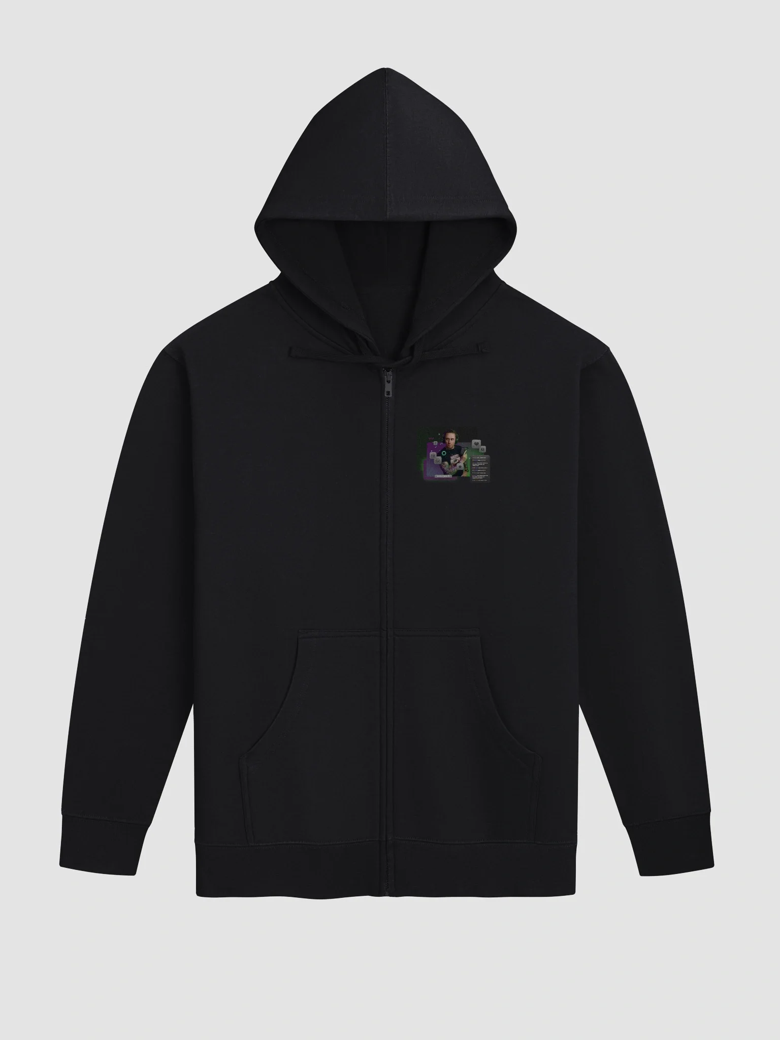 Chat Encouraged - Independent Trading Co. Fleece Zip Up Hoodie product image (2)