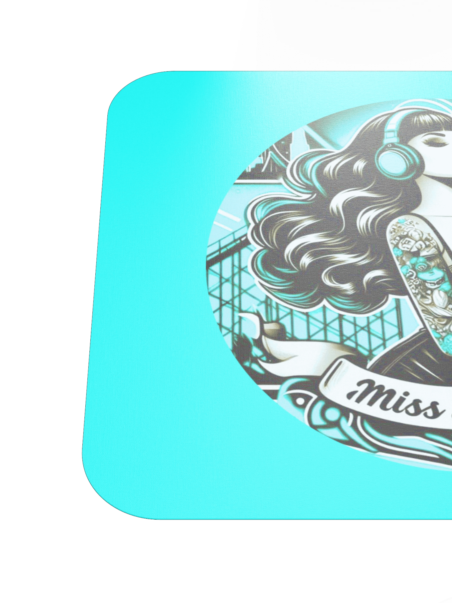 OG Miss Shorty Mouse Pad - Teal product image (6)