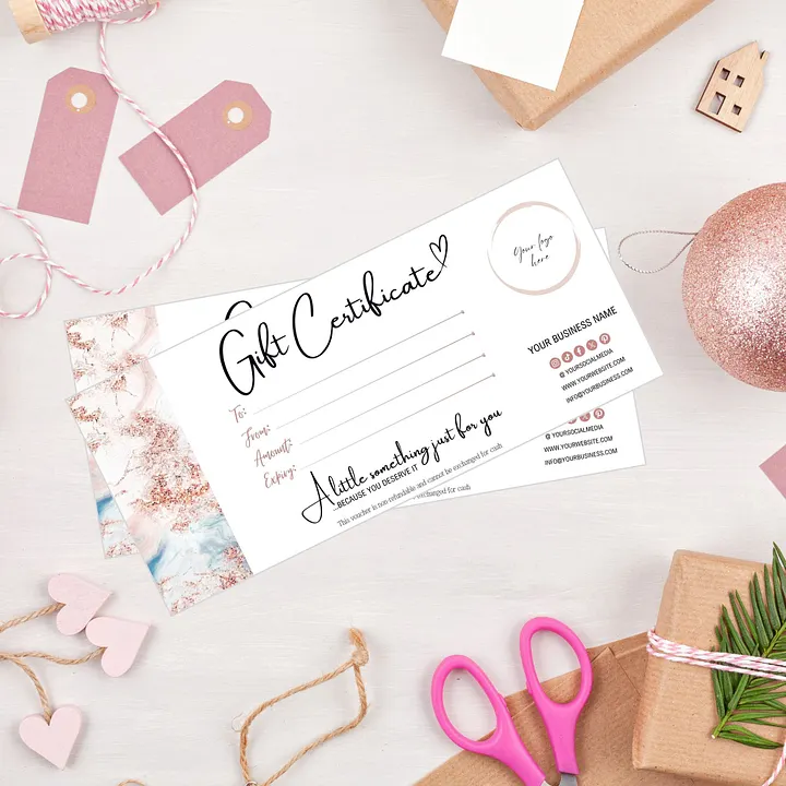 Roseanne - Gift Certificate Template product image (2)