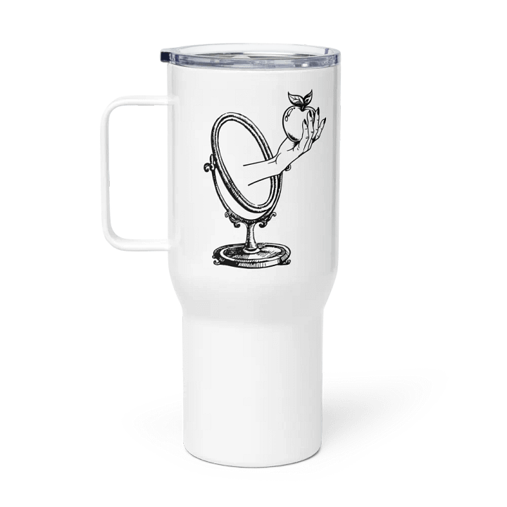 Hand in Mirror 2 Travel Mug product image (1)