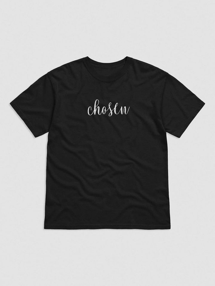Chosen Embroidered T-Shirt – Minimalist Christian Comfort Colors Tee – Faith-Based Apparel for Women product image (12)