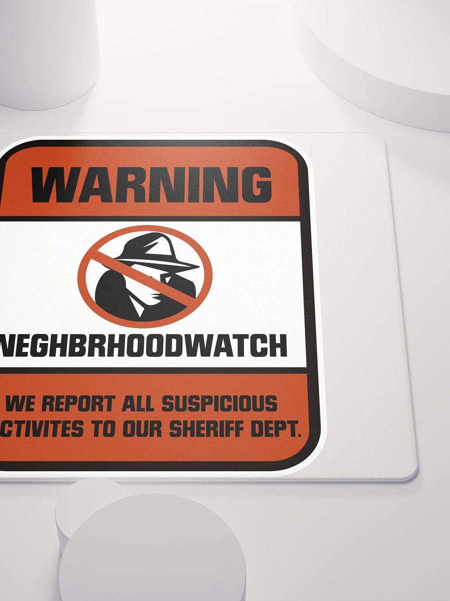 Neghbrhoodwatch Mouse pad product image (5)