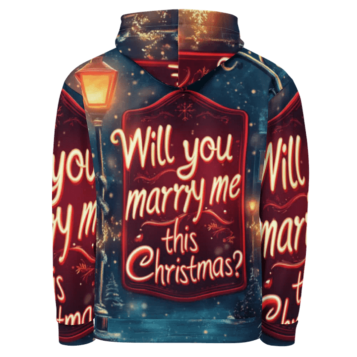 Christmas Proposal Unisex Hoodie product image (2)
