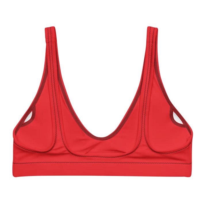 Aim Here Target Recycled Padded Bikini Top product image (2)