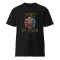 Sacred Geometry Optical Illusion T-Shirt - Unique Cube Art Design product image (1)