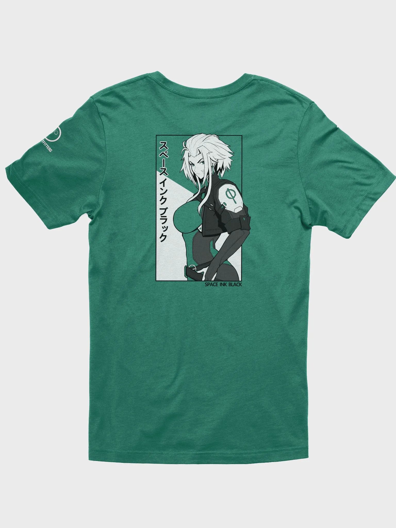 SPACE INK BLACK - IZABELLA OOZE T-SHIRT - BACK DESIGN product image (5)