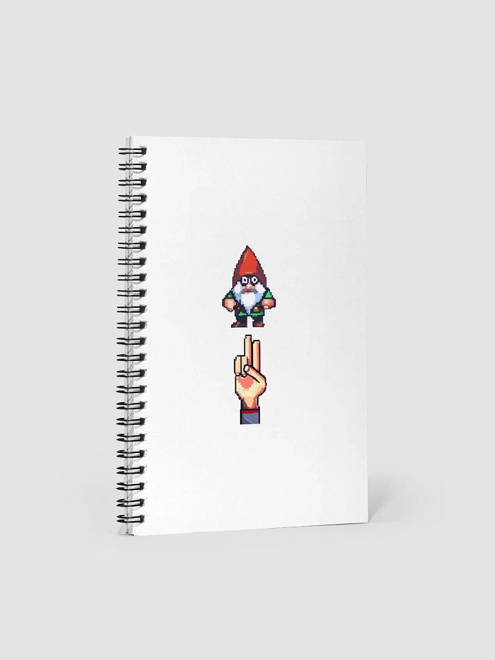 'Finger That Gnome' Notebook product image (1)