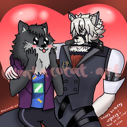 My furst and only furry fanart for the one and only (self-proclaimed) furry jesus @nightsyzxz ! This was a birthday piece for...