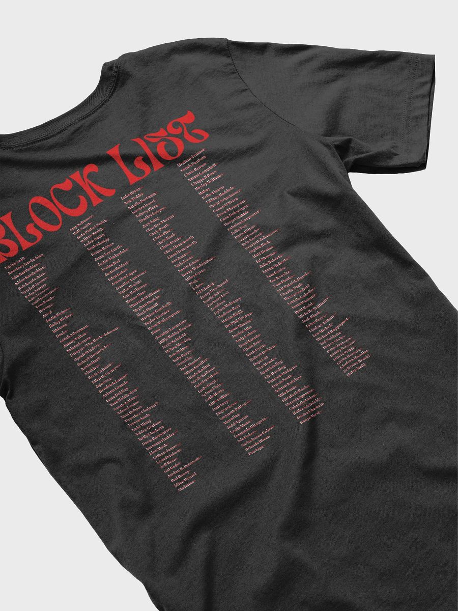 block list 2024 t-shirt (dark) product image (4)