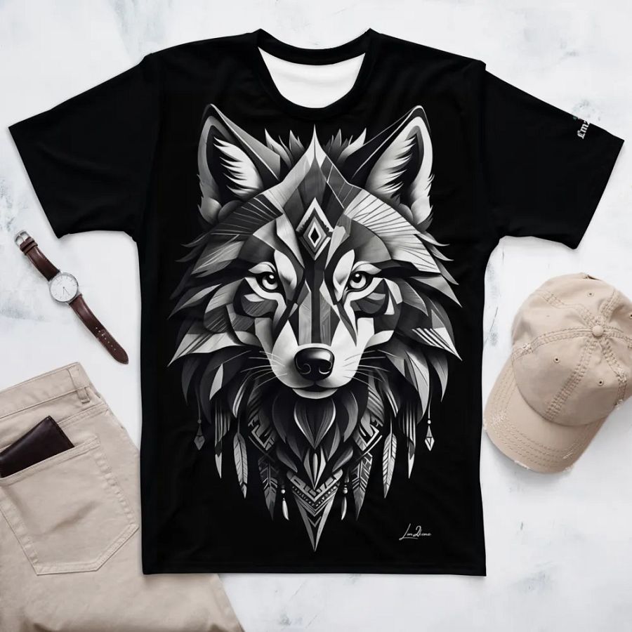 Spirit of the Wild Wolf - All-Over Print T-Shirt product image (12)