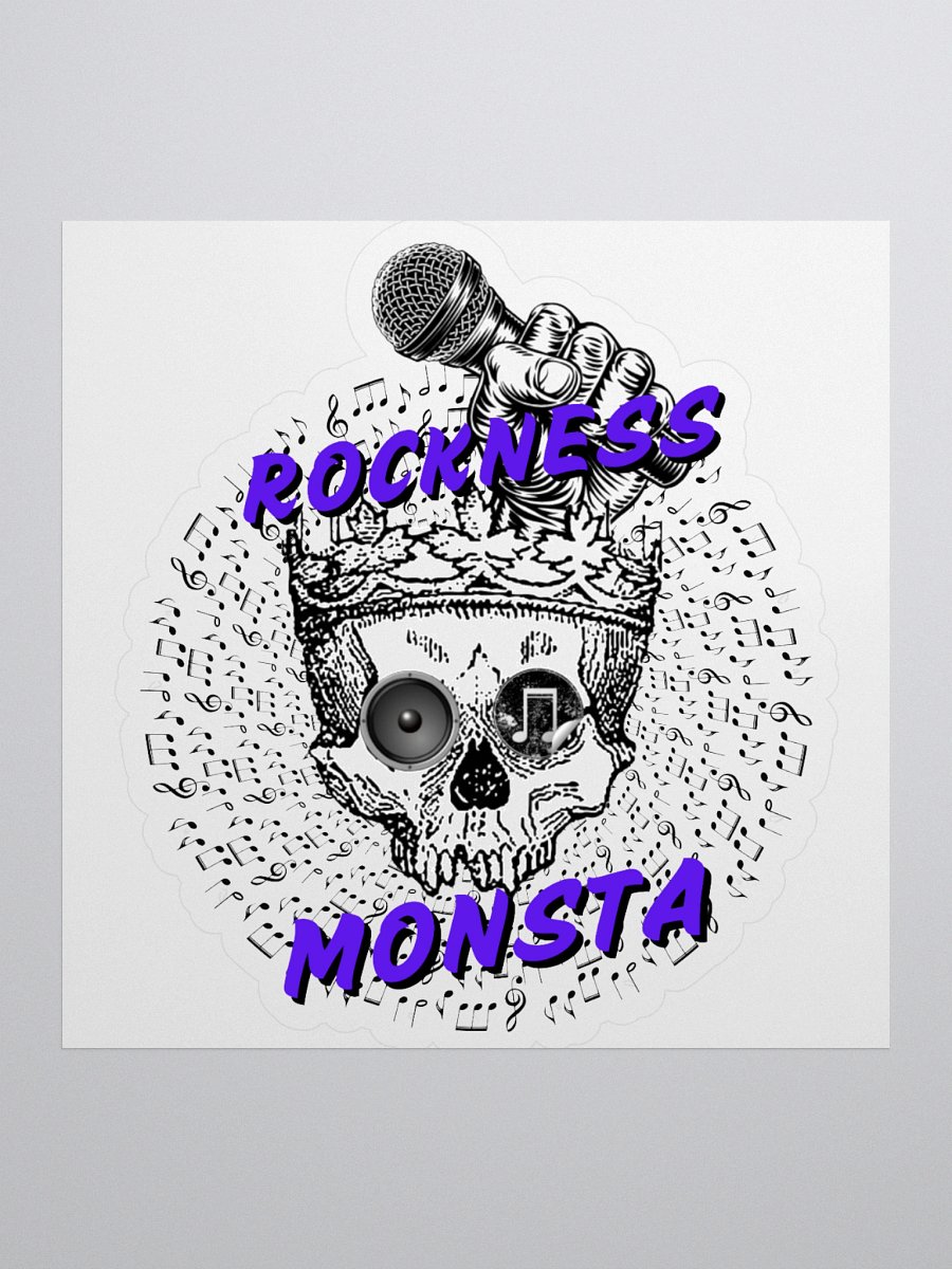 Rockness Monsta "King MC" Sticker product image (1)