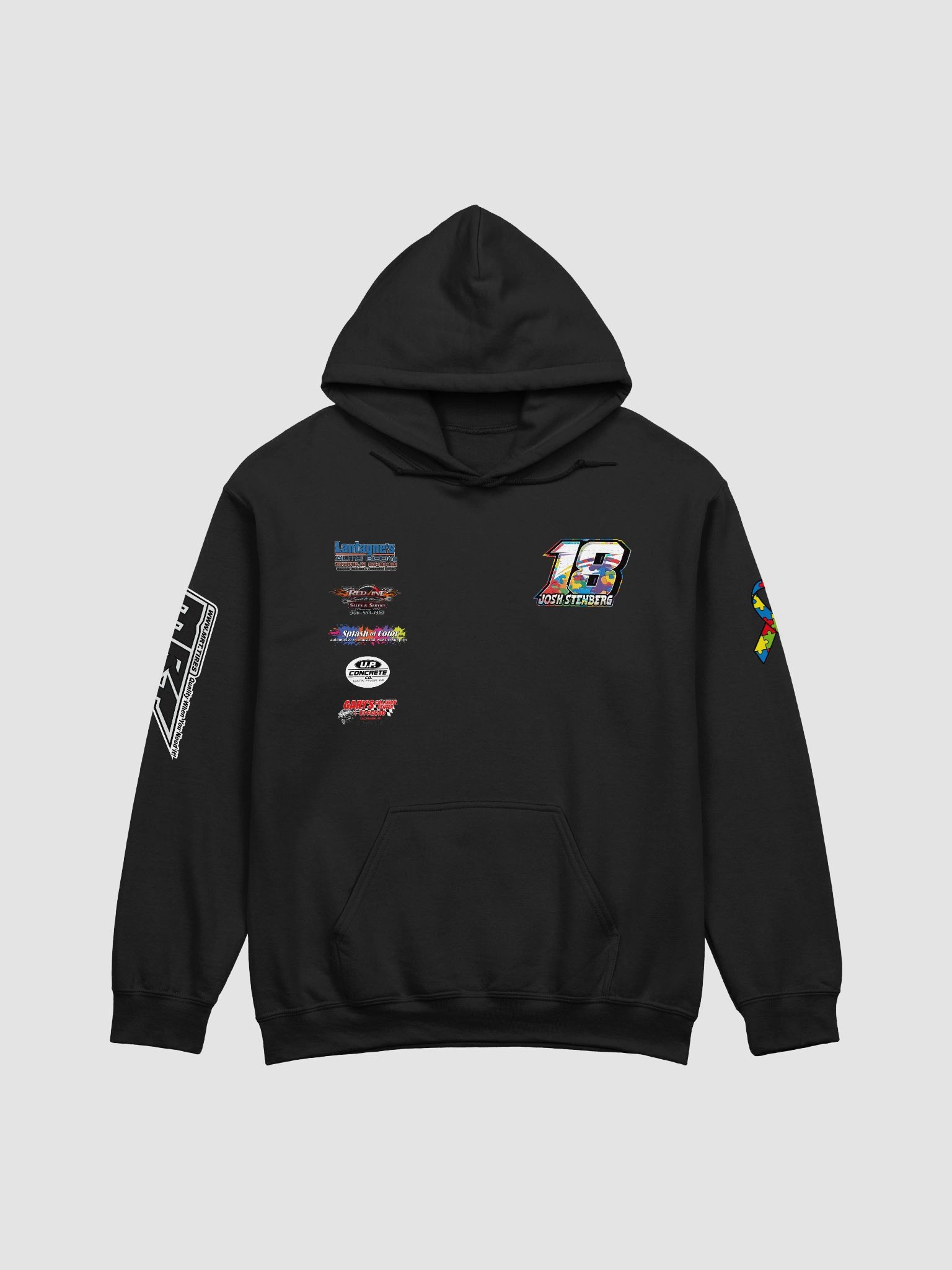 Autism Awareness Racing #18 Hoodie product image (1)