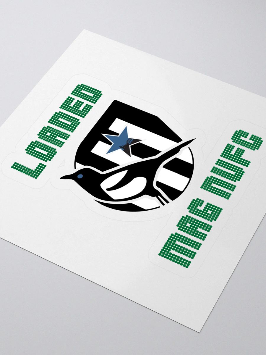 Loaded Mag NUFC Kiss Cut Stickers product image (3)