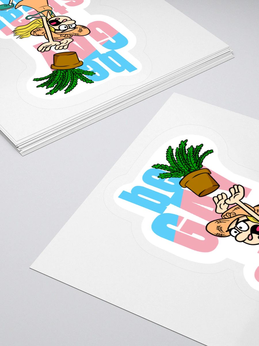 Fern Girl Sticker (Trans) product image (4)