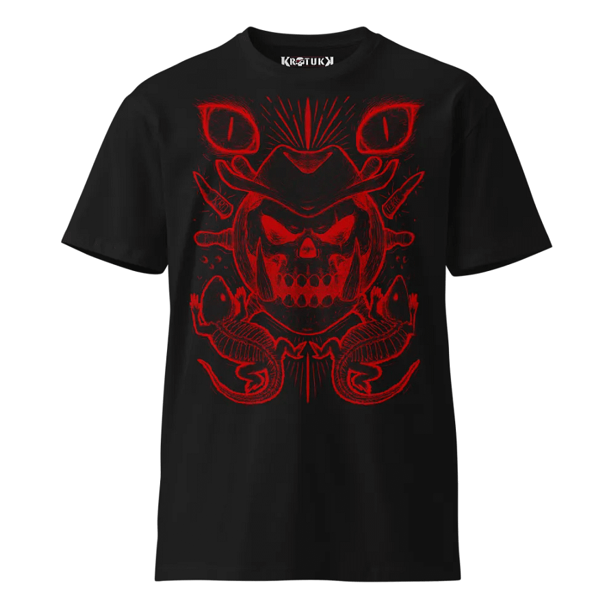 Bayou Pirate Unisex T-Shirt (Red) product image (9)