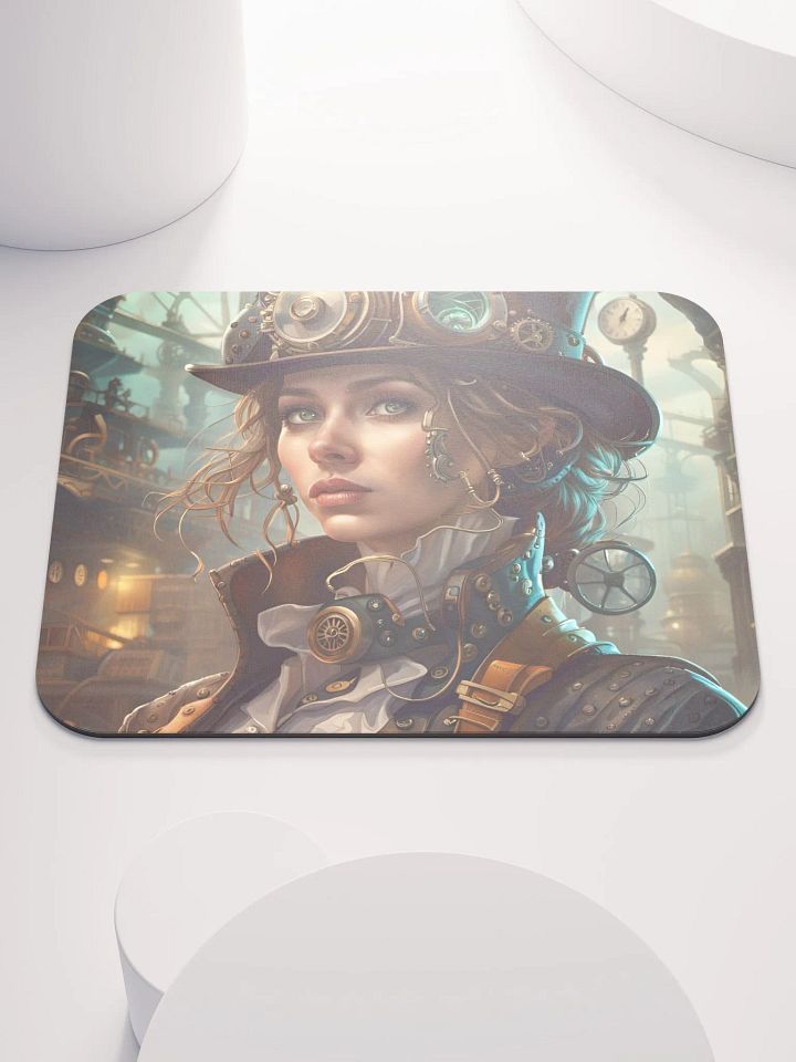 Steampunk Female Mouse Pad product image (1)