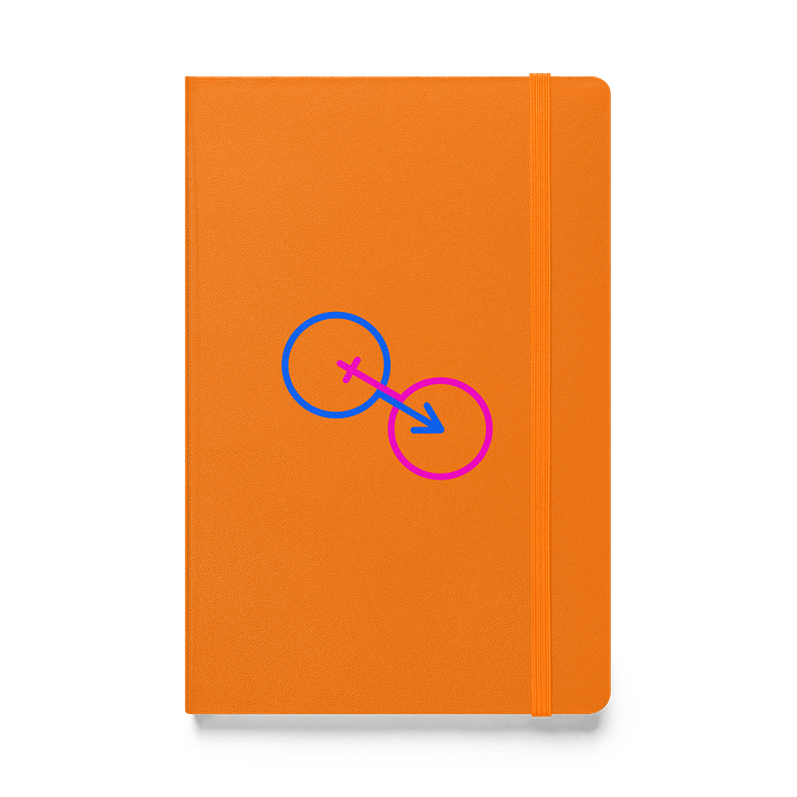 Traditional Male And Female Connection Hardcover Bound Notebook product image (1)