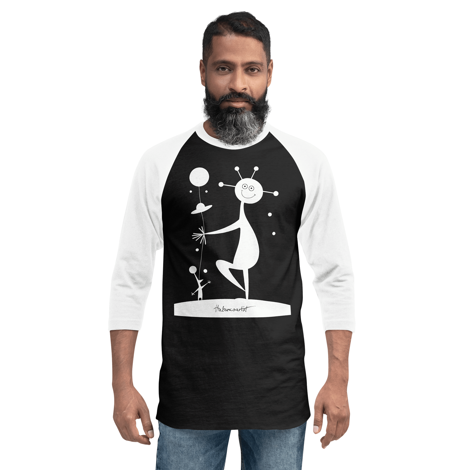 Tultex Fine Jersey Raglan Tee product image (2)