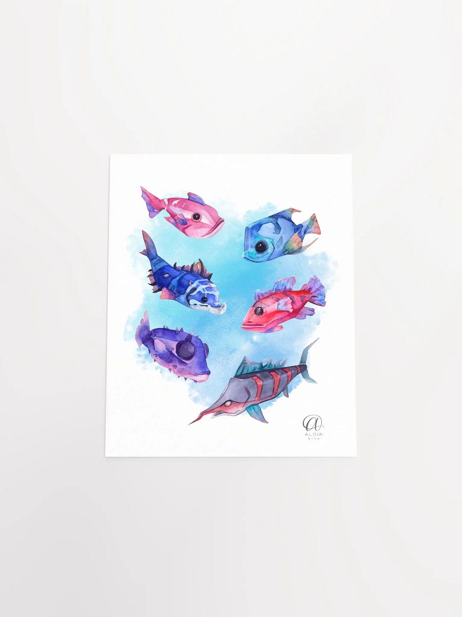 Sea of Thieves Fish Matte Poster, Portrait product image (4)