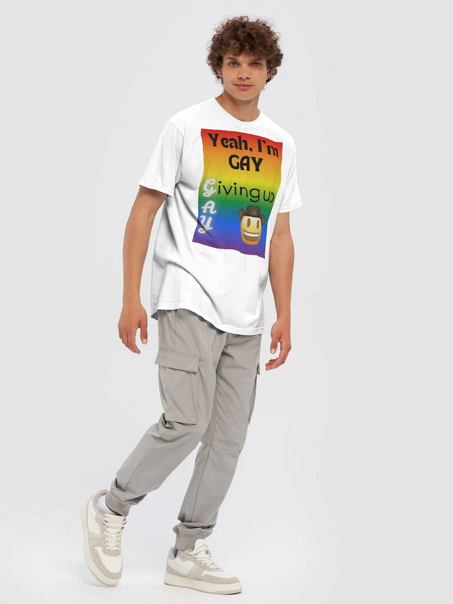 Gay Pride "Giving Up" TShirt product image (7)