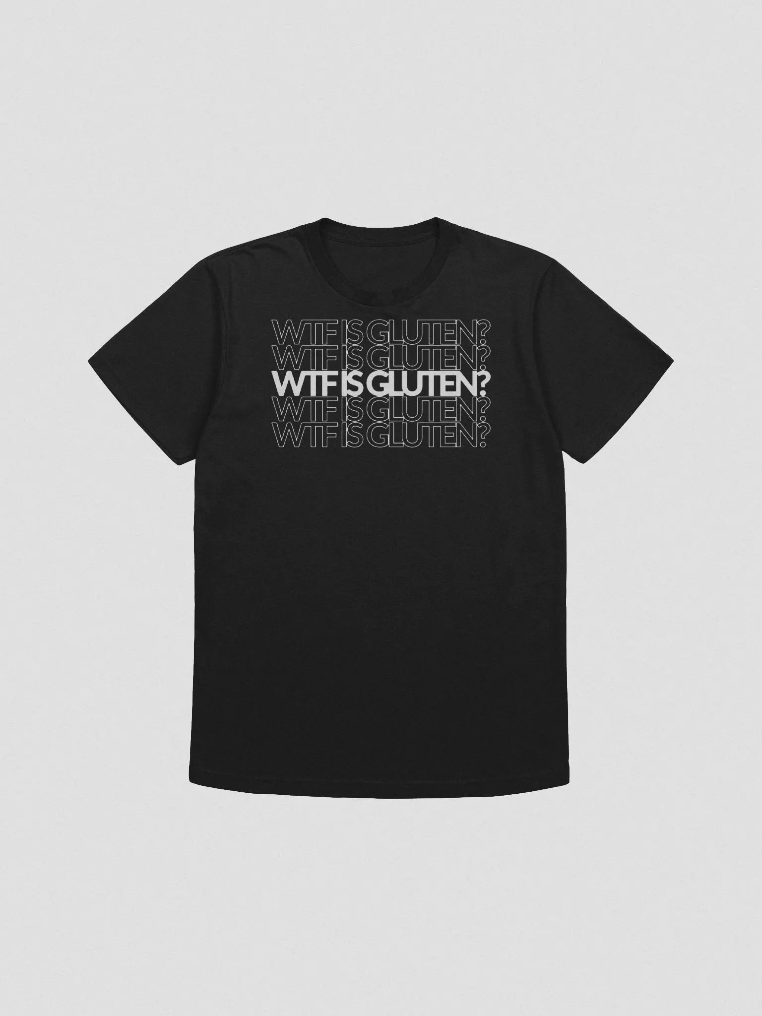 WTF IS GLUTEN Supersoft Shirt product image (1)