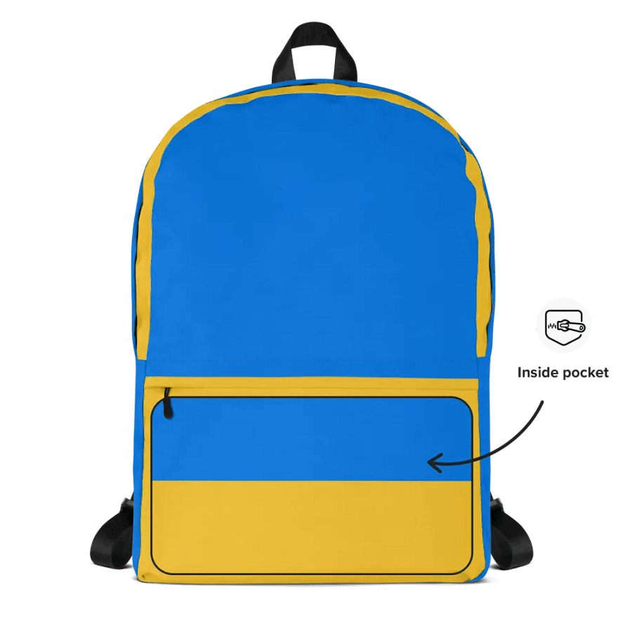Sunshine Yellow All-Day Backpack product image (10)
