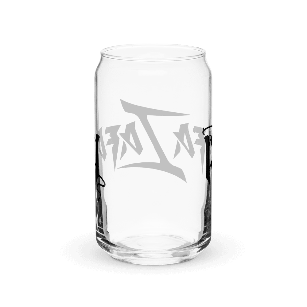 RafaZafar Logotext Can Glass (black) product image (8)