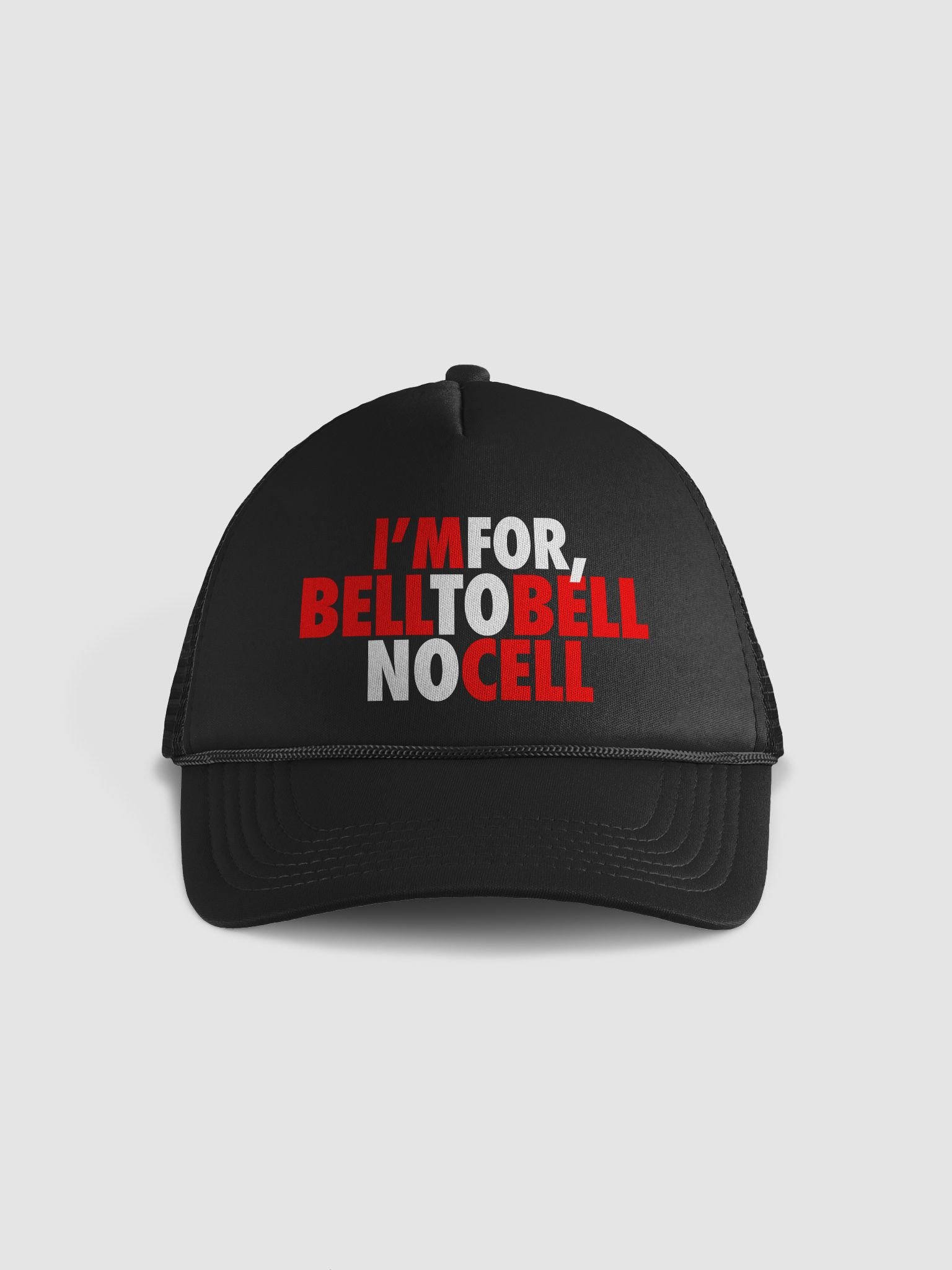 Bell to Bell Foam Trucker Hat product image (1)