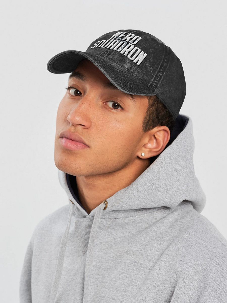 Nerd Squadron Vintage Wash Dad Hat(Tie Fighter) product image (15)