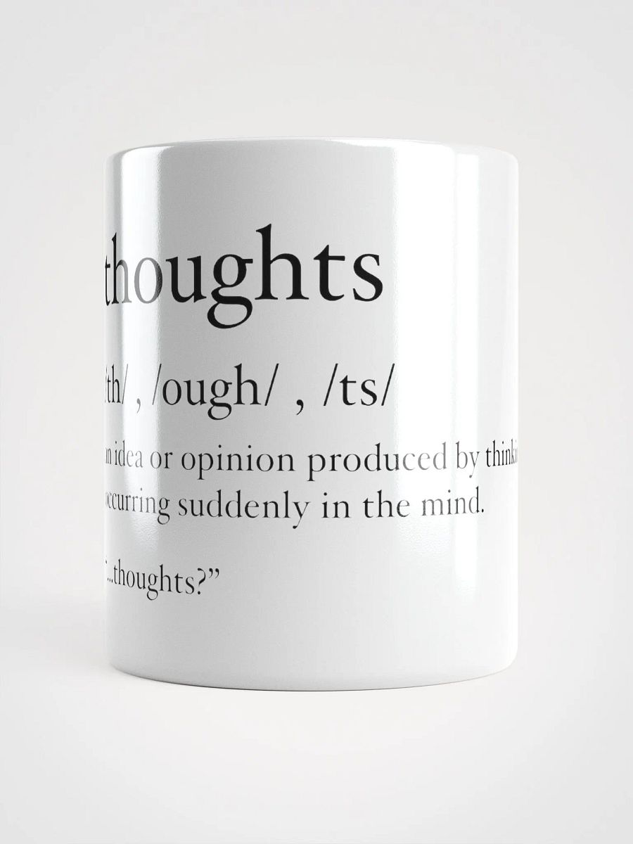 Thoughts Definition Mug product image (3)