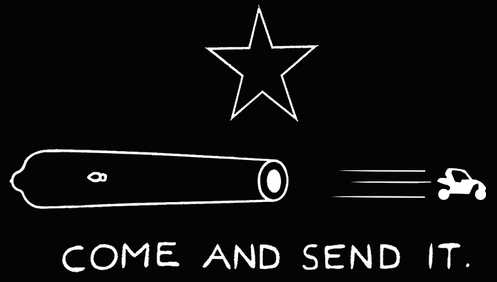 Come and Send It — SXS Battle Flag Shirt product image (2)