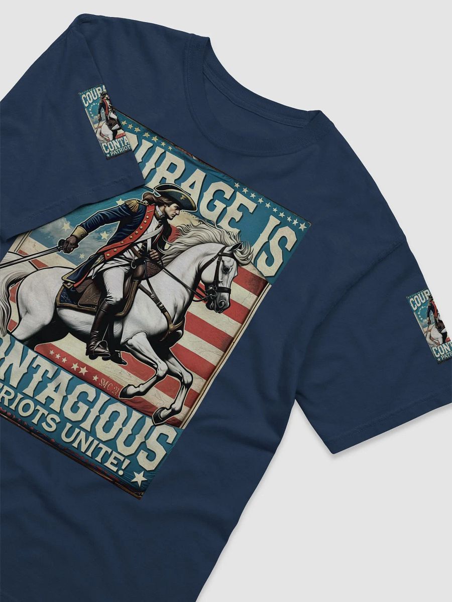 American Revolution Courage Military Poster Tee product image (30)