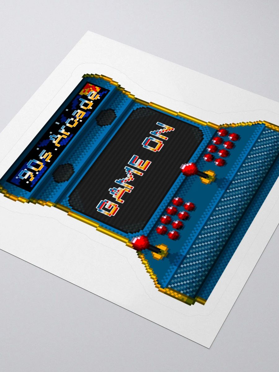 Arcade Machine Pixel Sticker product image (3)
