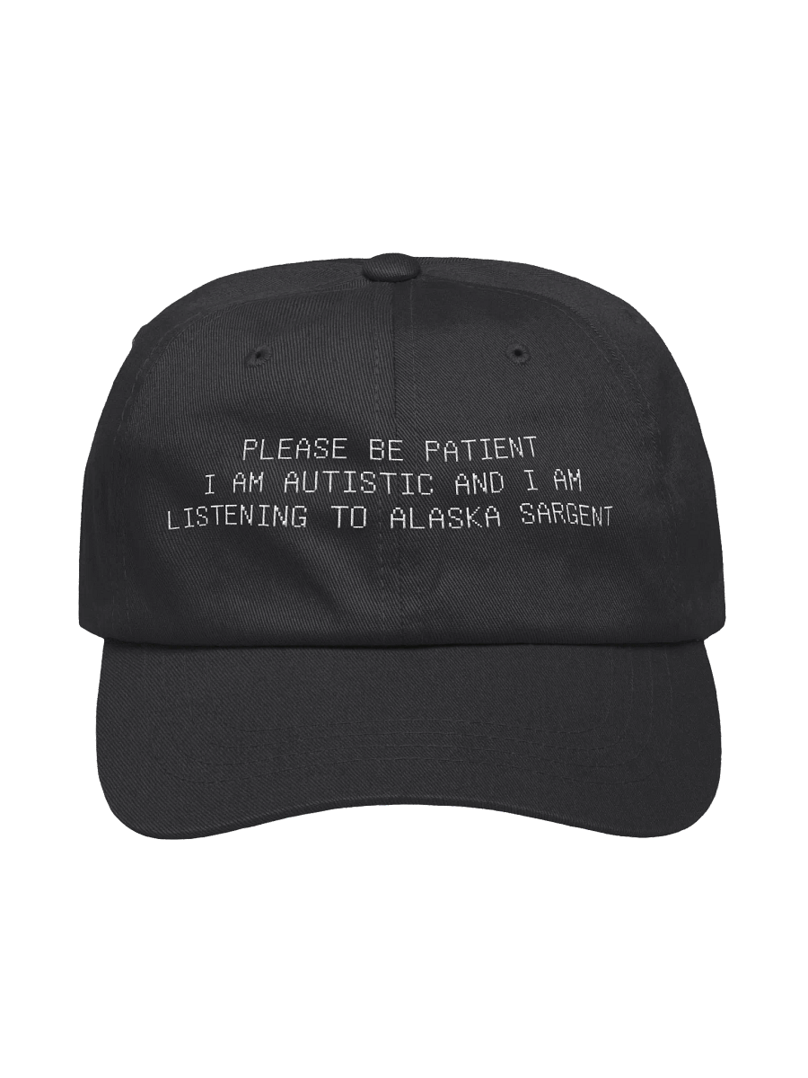 please be patient — dad hat product image (1)