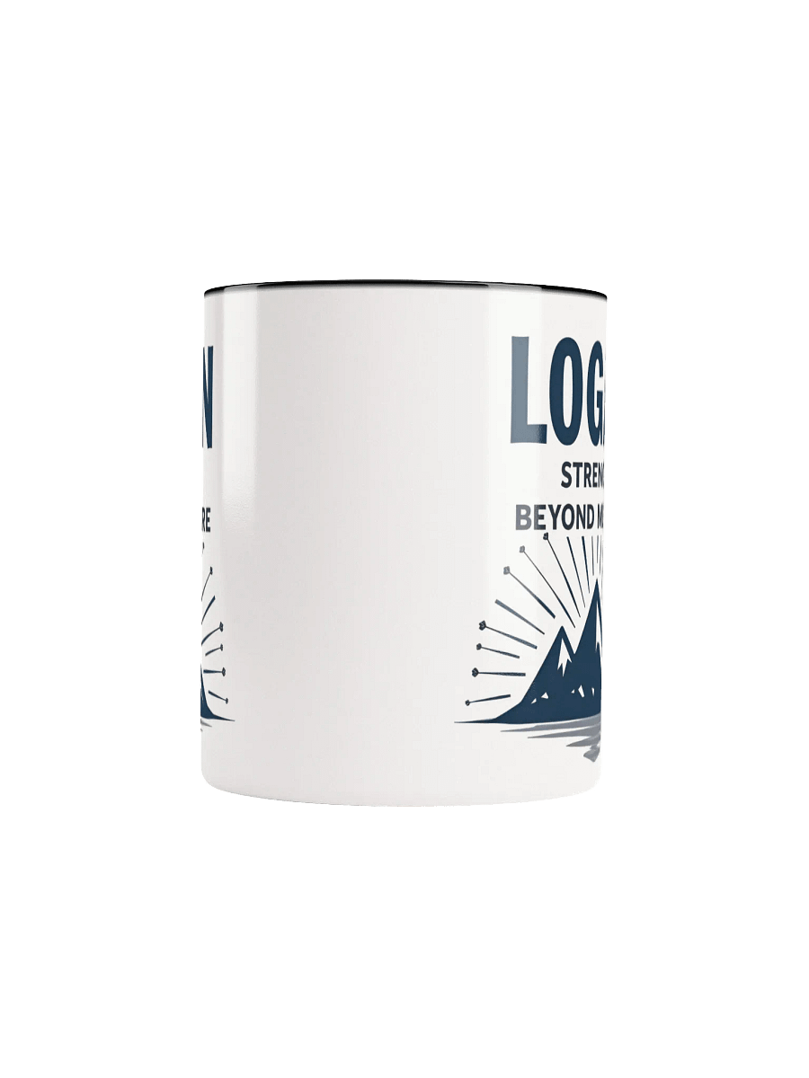 Logan Mug - Strength Beyond Measure | Personalized Gift for Him product image (5)