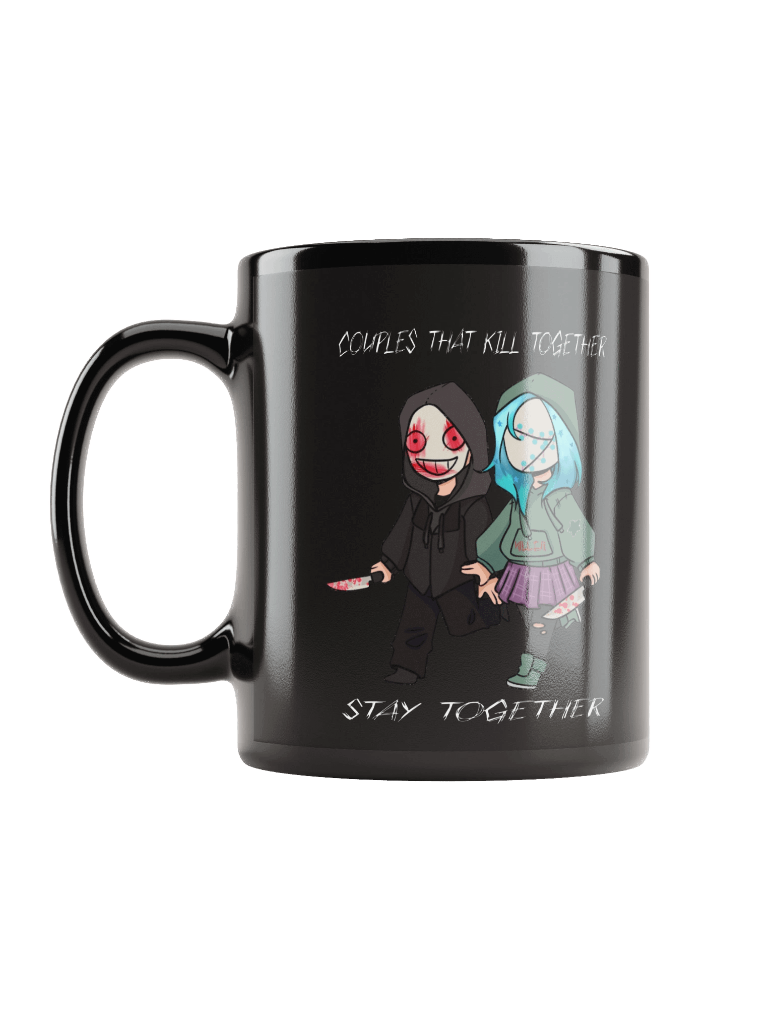 Killer Couples Black Glossy Mug product image (11)