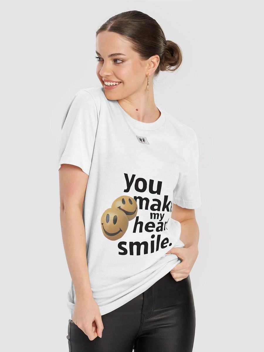 You Make My Heart Smile Basic Unisex T-Shirt product image (8)