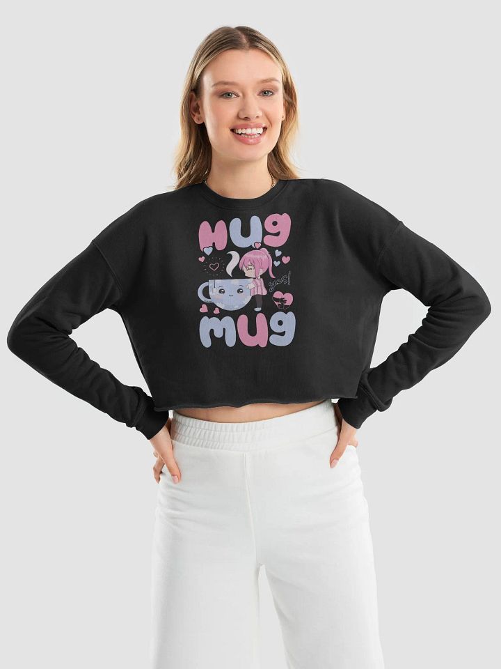 Yes Hug Blissful Pink - Crop Sweatshirt product image (1)