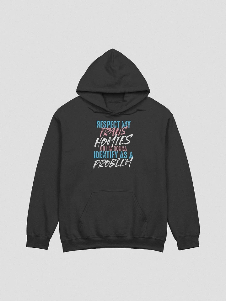 RESPECT TRANS HOMIES HOODIE CENSORED product image (1)