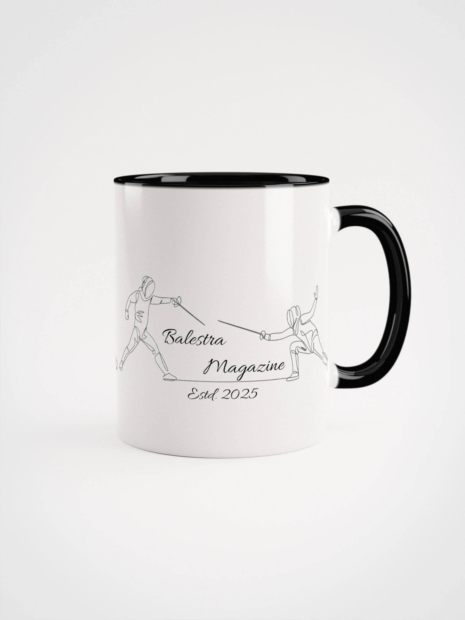 Balestra Magazine Fencing Logo Mug product image (1)