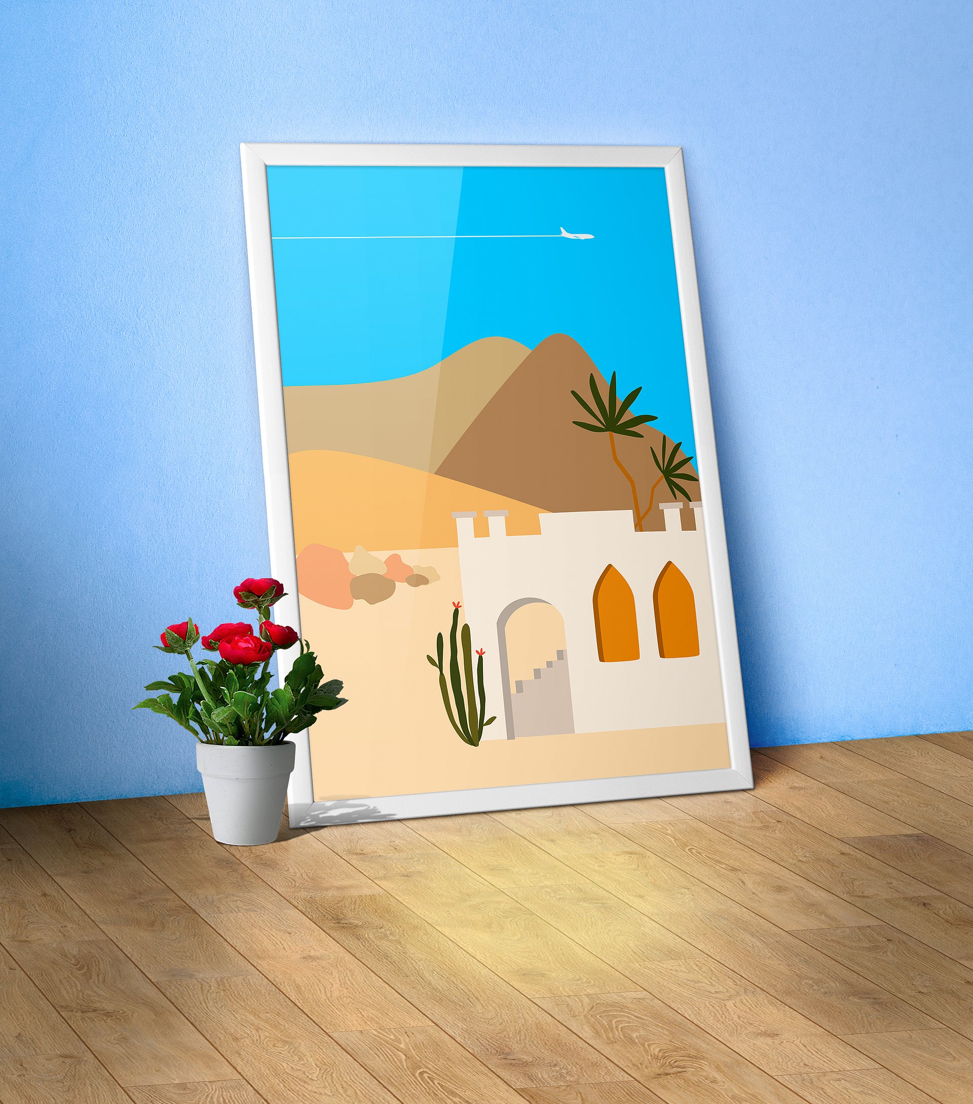 Boho, Boho decor: Egypt, Morocco, Tunisia — boho travel poster product image (1)