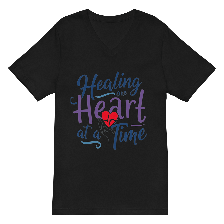 Healing Hearts V-Neck Tee product image (3)