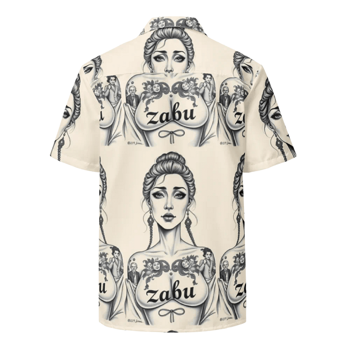 Ink Monochrome Elegance Hawaiian Shirt product image (2)