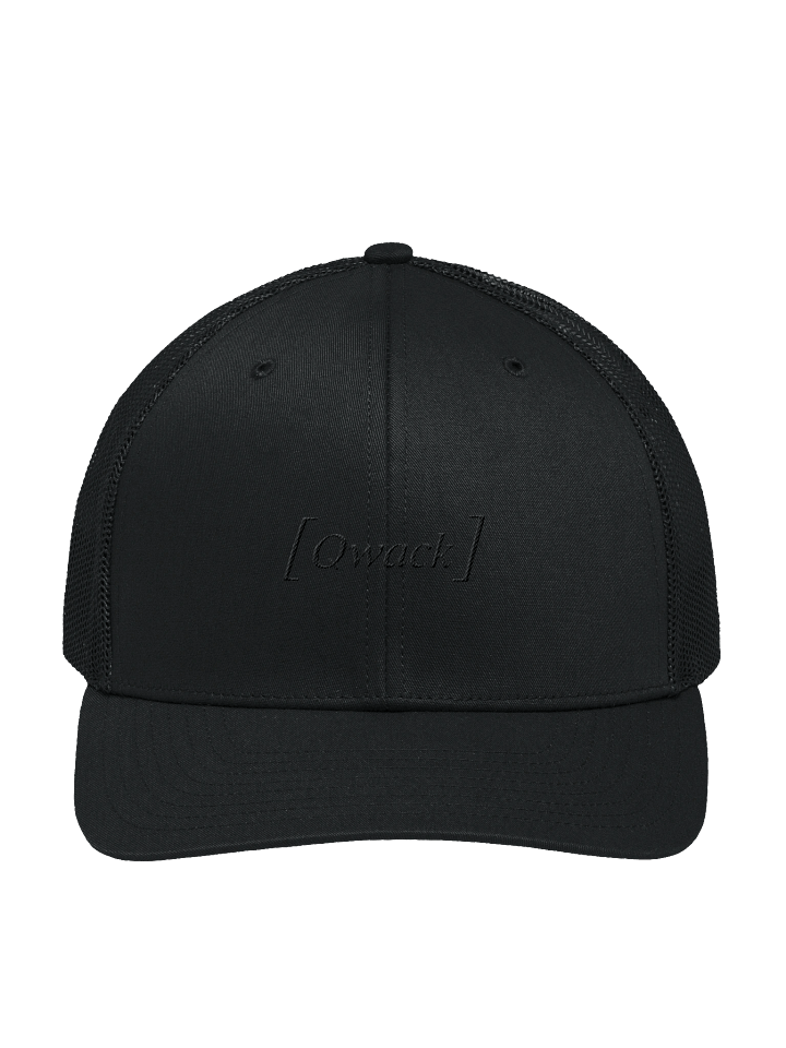 Minimalist Trucker Hat - [Qwack] - Noir product image (1)