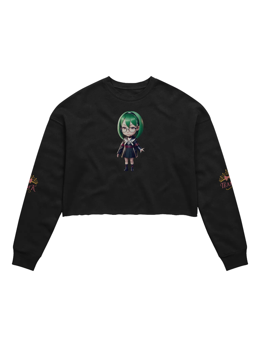 (Green CHIBI) K Crop Sweatshirt product image (1)